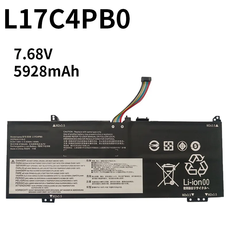 

New L17C4PB0 Laptop Battery For Lenovo Flex 6-14IKB Ideapad 530S Yoga 530 Xiao xin Air 14 15 2018 L17M4PB0 L17C4PB2 L17M4PB2