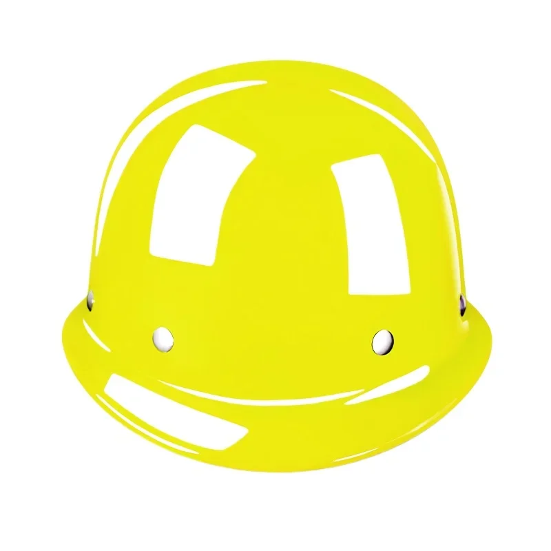 

*High-strength fiberglass helmet construction site breathable electrician helmet male protection