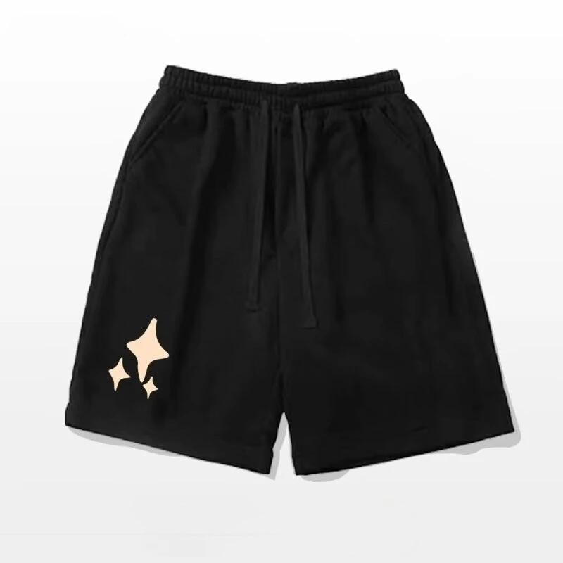 

Новинка лета 2024, мужские шорты, простые шорты с буквенным принтом, спортивные шорты на шнурке для спортзала, пляжные брюки для мальчиков, мужские большие размеры