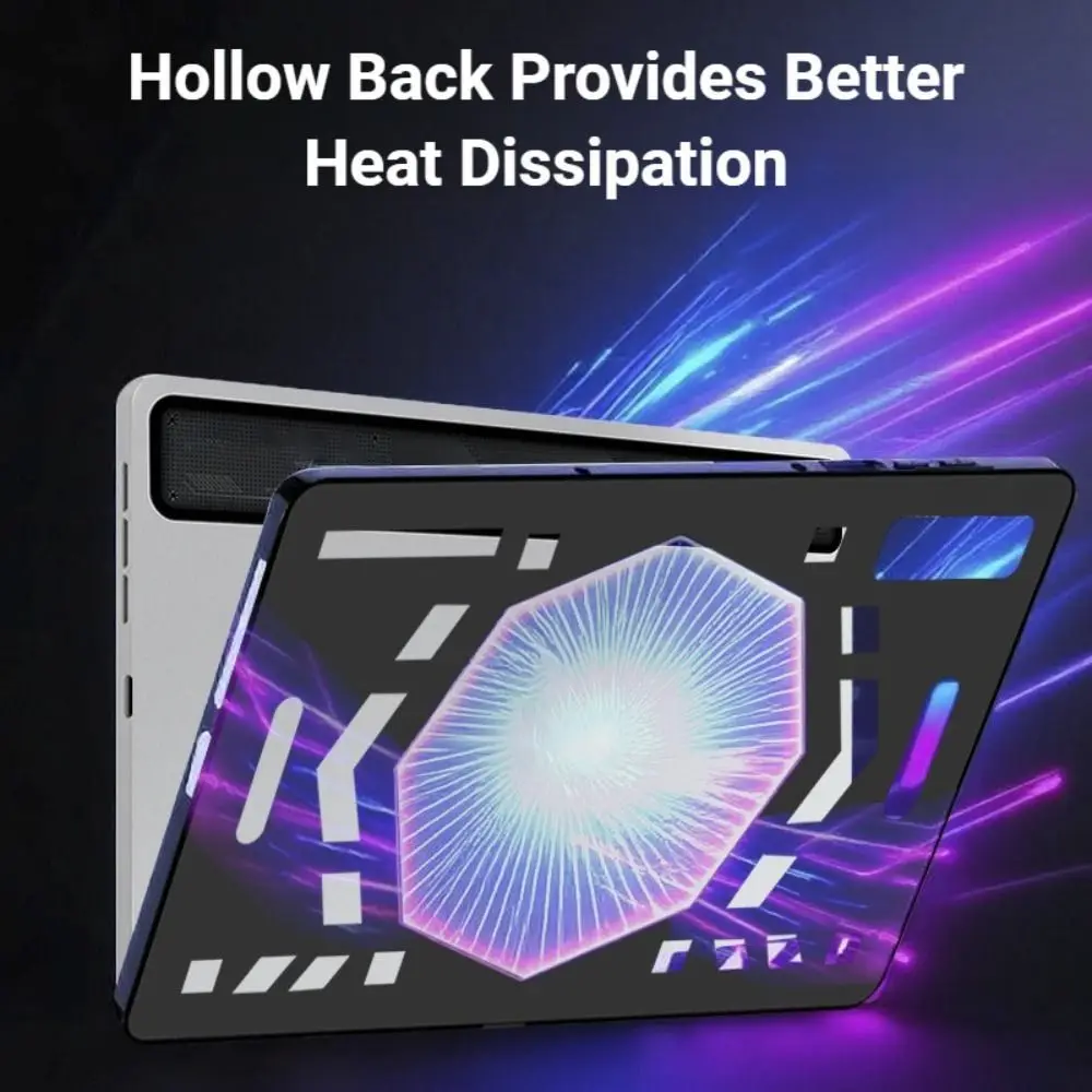 TPU Hollow Cooling Back Cover Slim Design Drop-Resistant Gaming Tablet Case for ZTE Nubia RedMagic Astra / Tablet 3 Pro 9.06