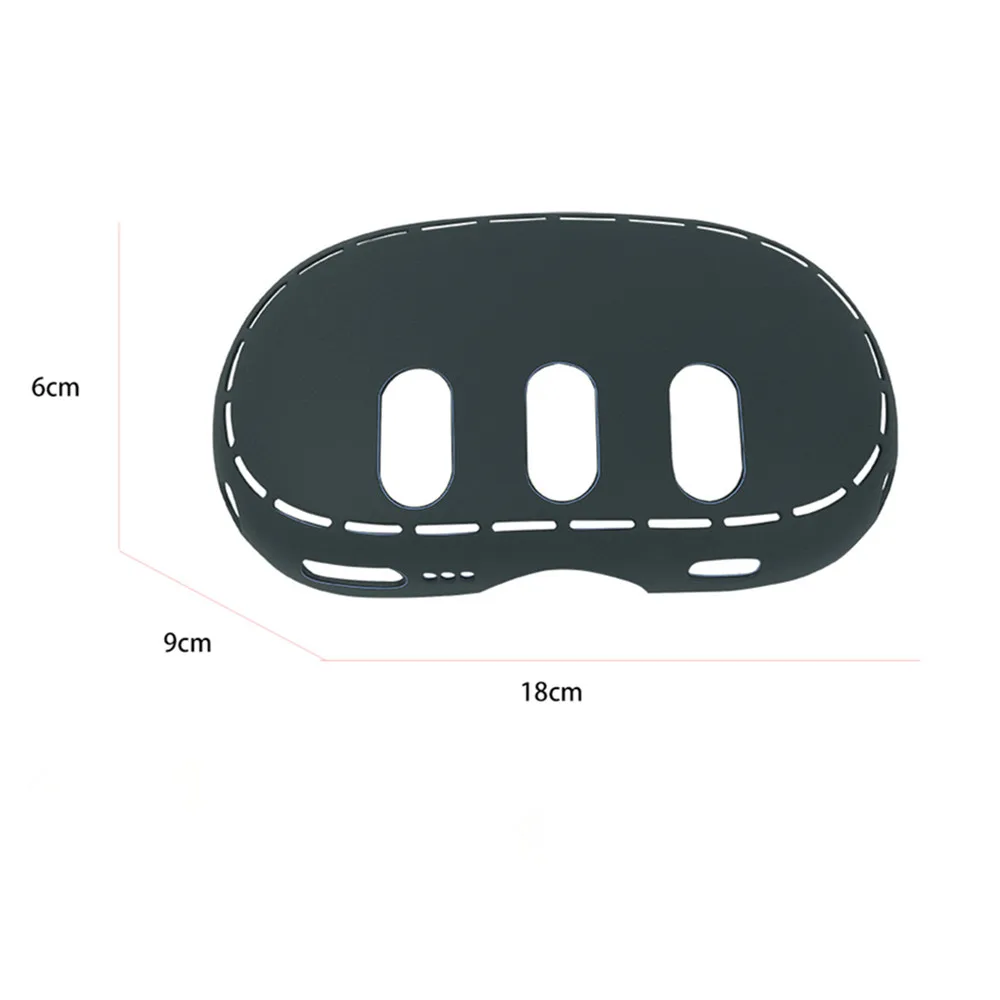 Frente Case Capa VR para Meta Quest 3, Concha protetora anti-colisão, Óculos Acessórios