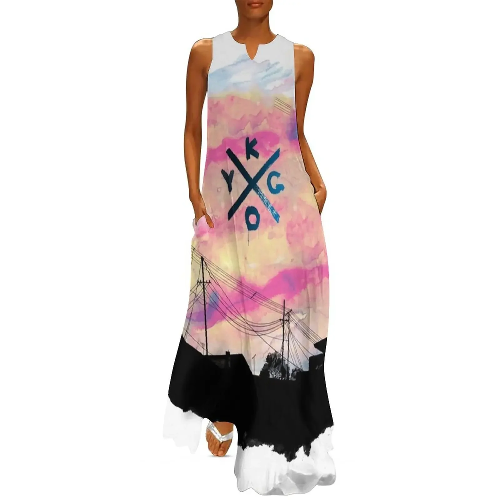 

KYGO City Long Dress elegant chic women dresses promotion summer dresses for women 2025 Women's summer long dress Dress