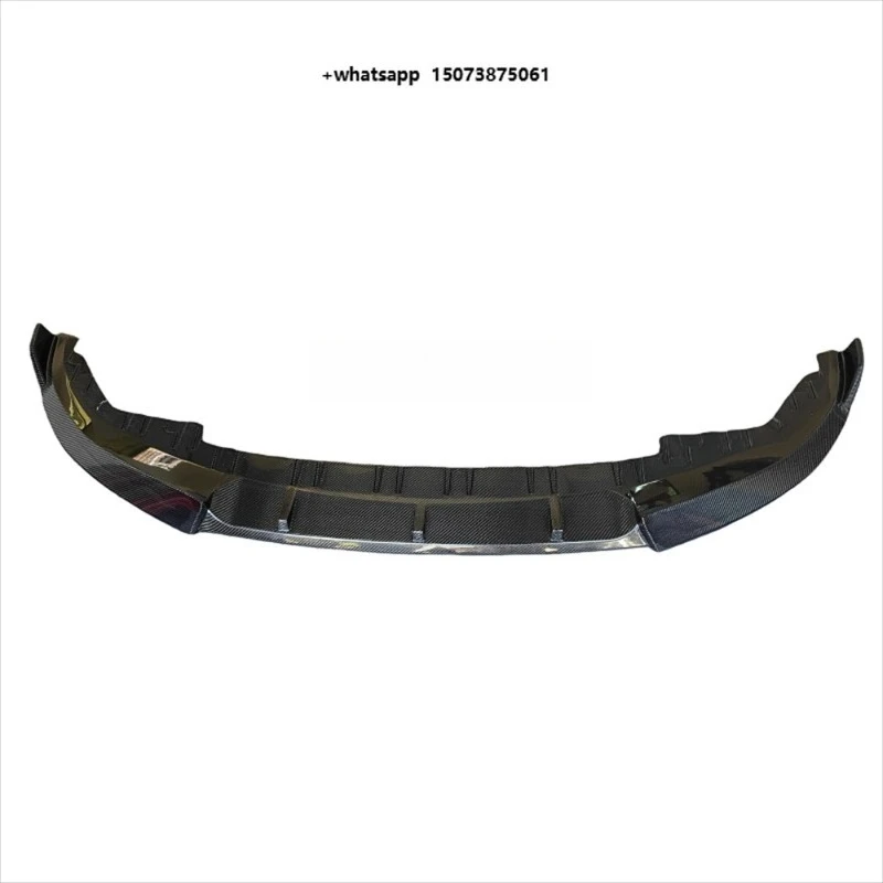 

For 2021+G26 Carbon Fiber A-Style Front Bumper Lip Body Kit for Car Front Lip Enhancement