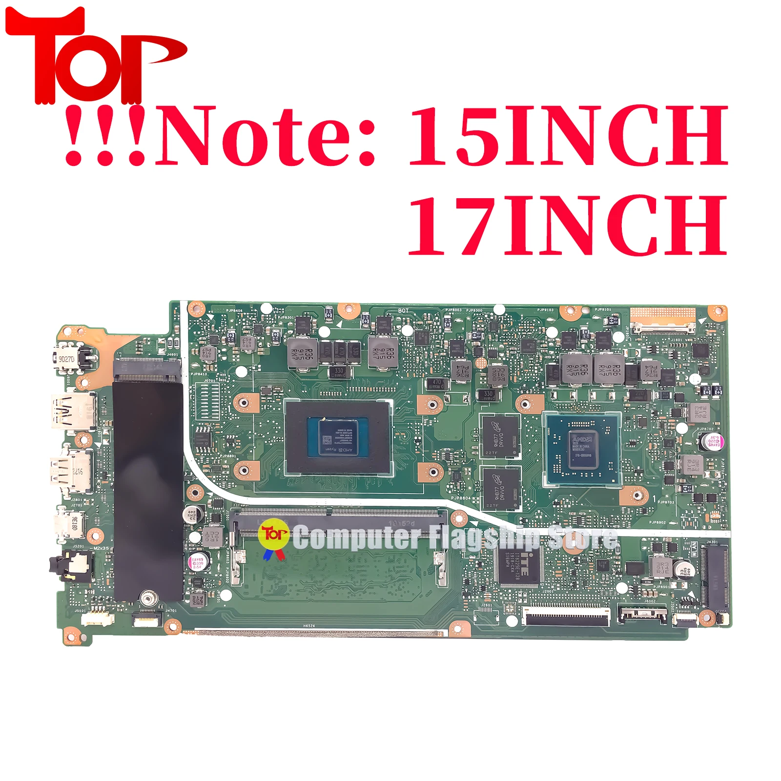 X512DK Laptop Motherboard For ASUS X512D F512DK F512D X512DAP X512DA X712DK X712D F712D F712DK X712DAP 0G/4G R3 R5 R7 Mainboard