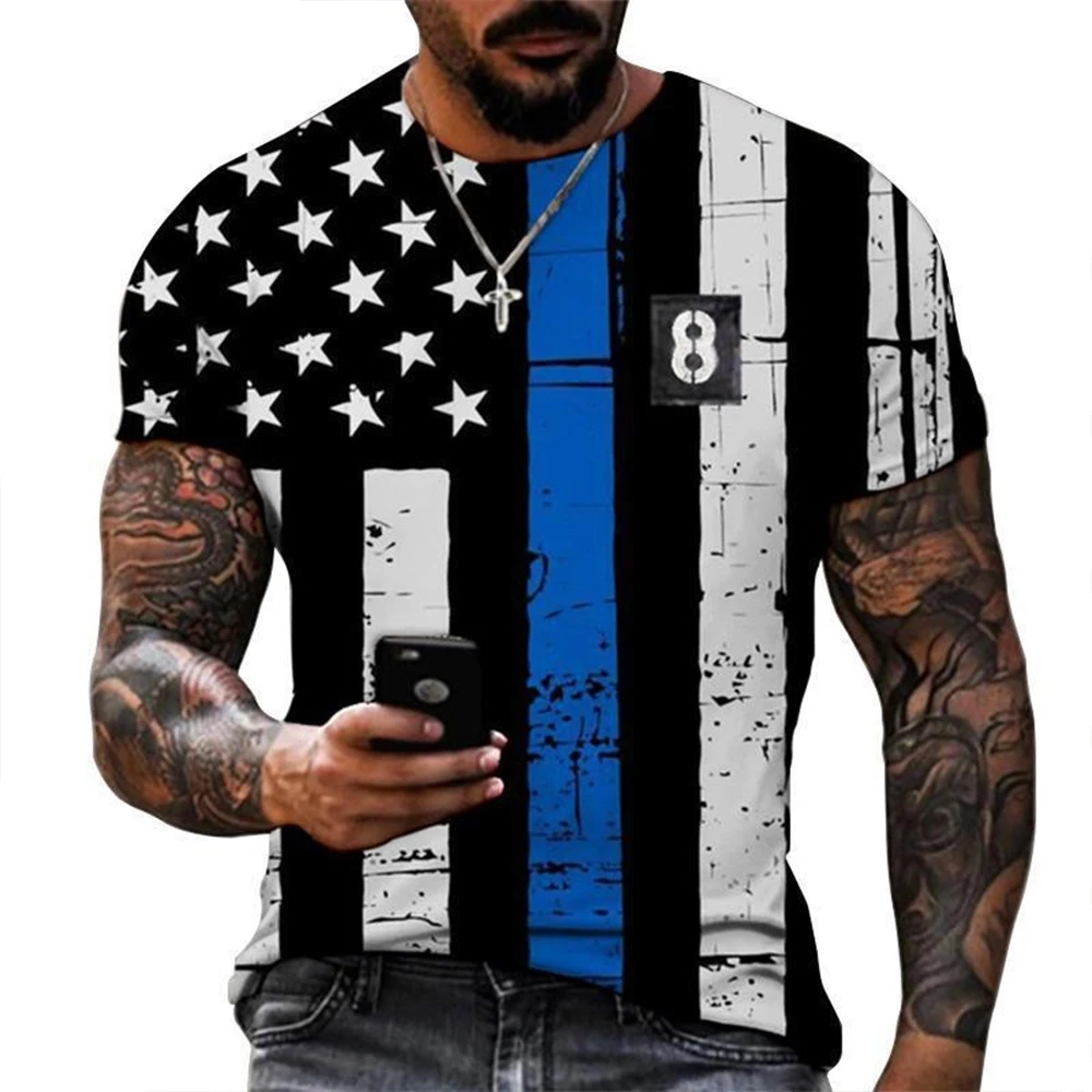 Fun Unique Soaring  Eagle Animal 3D Print Breatha Quick-dry Men's Plus-sized T-shirt Outdoor Street Casual Parent-Child Clothing