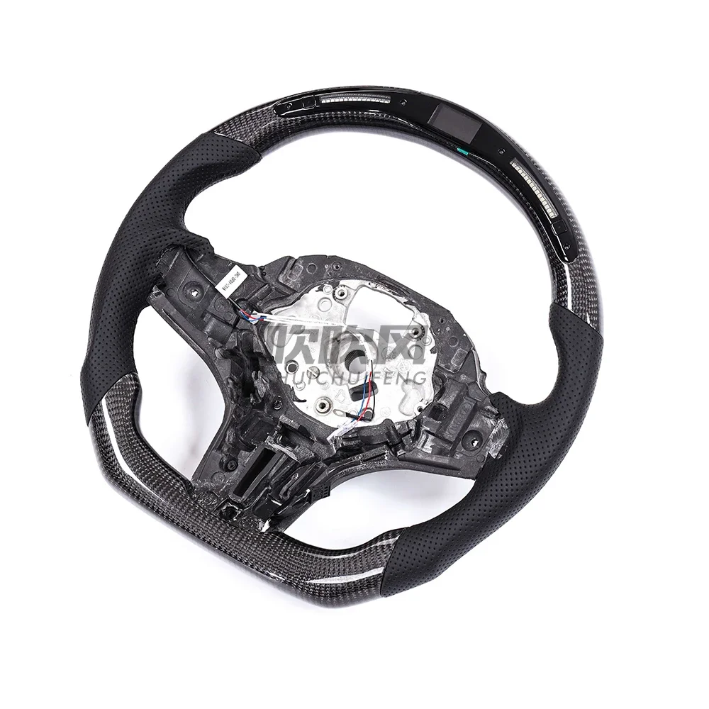 For BMW M2 M3 M4 Benz Contact Me Model Various Models Customized Carbon Fiber Steering Wheel LED Module Track Steering Wheel