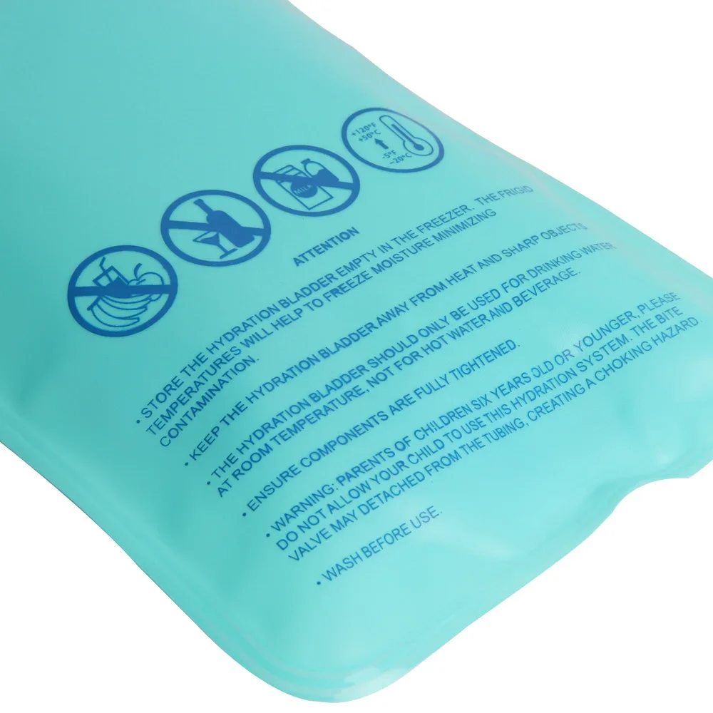 CZHIYAO Hydration Bladder Water Reservoir Leak Proof Water Bag With Drinking Tube For Backpack Cycling Camping Outdoor Activity - view 4