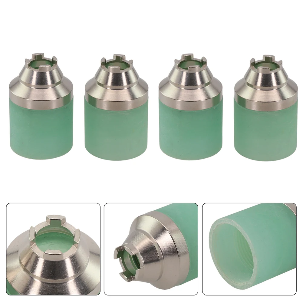 

4pcs For P80 Protective Cover Fiberglass Cutting Nozzle Plasma Cutter Parts Cutting Torch Metal Processing Accessories