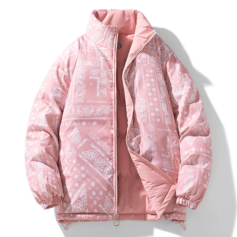 سترات شتوية جديدة للرجال مبطنة بالقطن مع دفء سميك، سترات رجالية عصرية وغير رسمية مزدوجة الجوانب