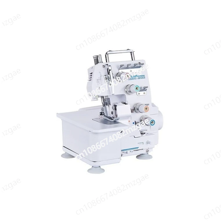 Overlock Sewing Machine, 434 Portable Mini Edge Locking Machine Semi-automatic Motor Driven Medium and Heavy Material Overlock