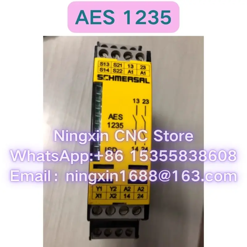 Latest Quotation Second-hand AES 1235 relay Functional test OK Fast delivery