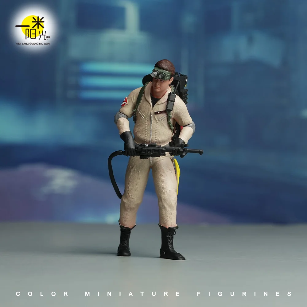 Volto dipinto miniature 1/18 1/24 soldato maschio quattro persone armato squadra di combattimento figura bambola modello giocattoli scena puntelli vista decorazione