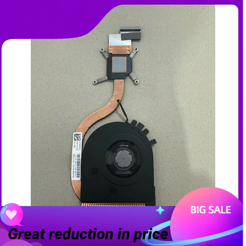 

WYORESY Suitable for Thinkpad T14S Gen4 AMD Cooling Fan Radiator 5H41B77406 5H41B77405