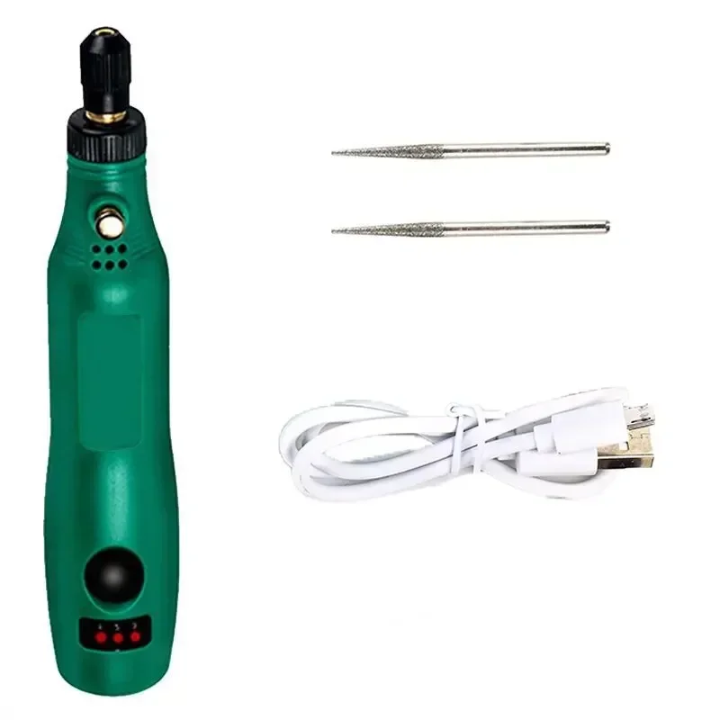 Penna per intaglio per rettificatrice e lucidatrice, piccola utensile da taglio portatile ricaricabile, per levigare e lucidare