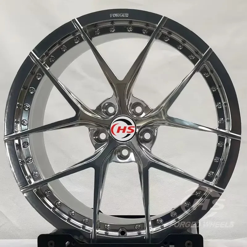 1/2pcs 6061-T6 Aluminum Alloy Car Wheels Custom Polished Silver Forged Car Wheels Rims for BMW M2 G87 M3 G80 M4 G82 M340i G30