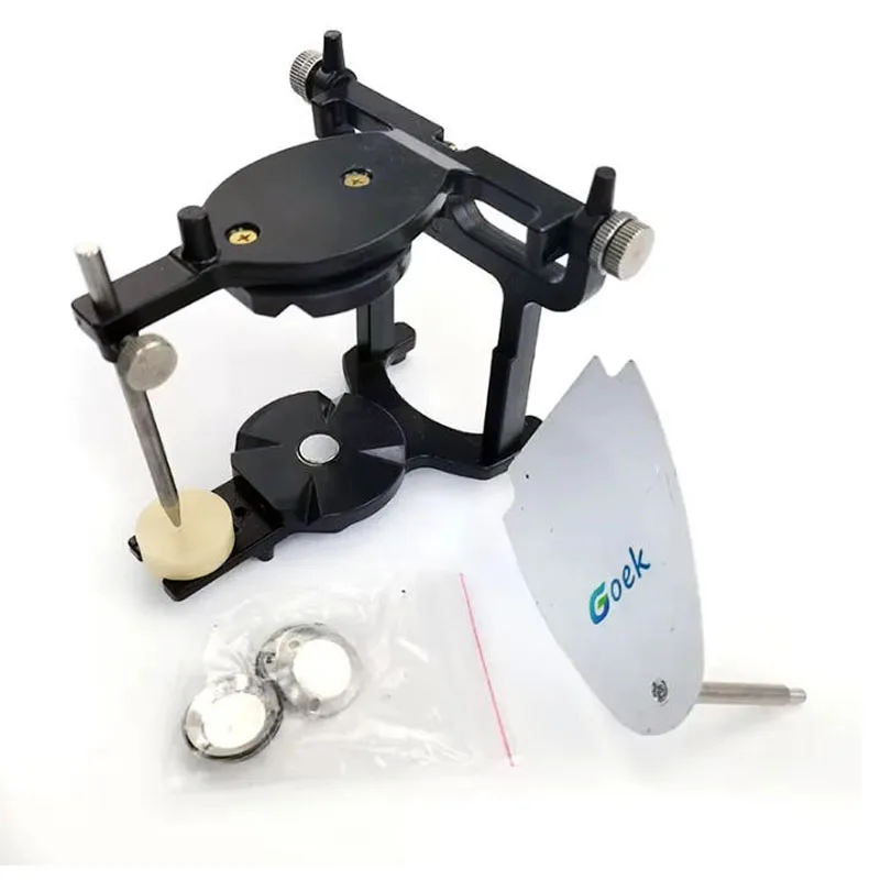 100pcs Dental Magnetic Articulators Accessory Three Hole Bowl Anatomical Denture Supplies Technician Lab Tool Dentistry Material