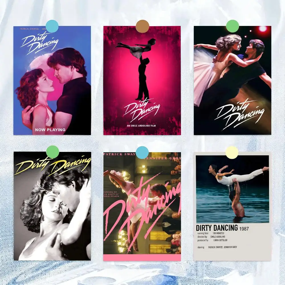 Movie D-Dirty Dancing Romantic Dance Classic Poster HD Wall Decor for Bedroom Living Room Dorm Bar Cafe Office Gift