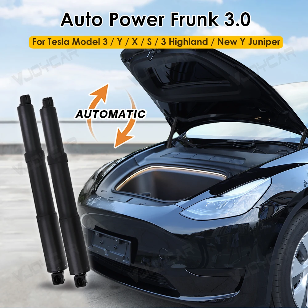 For Auto Electric Powered Frunk Intelligent Auto Front Cover Softfor Tesla Model 3 Highland X S Y Juniper Trunk Accessories