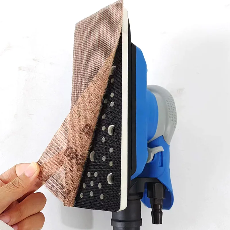 PANDAS Pneumatic Square Dry Grinder 70×198mm Grinding Car Sanding Paint Putty Sandpaper Machine Abrasive Tools
