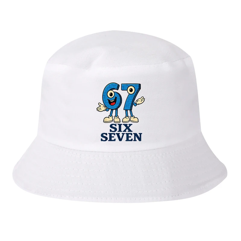 Steal A Brainrot 67 Meisje Visserspet Reisemmerhoed Zes Zeven KID Buitensporten Vrije tijd Strand Zonnehoeden Anime Figuren Caps