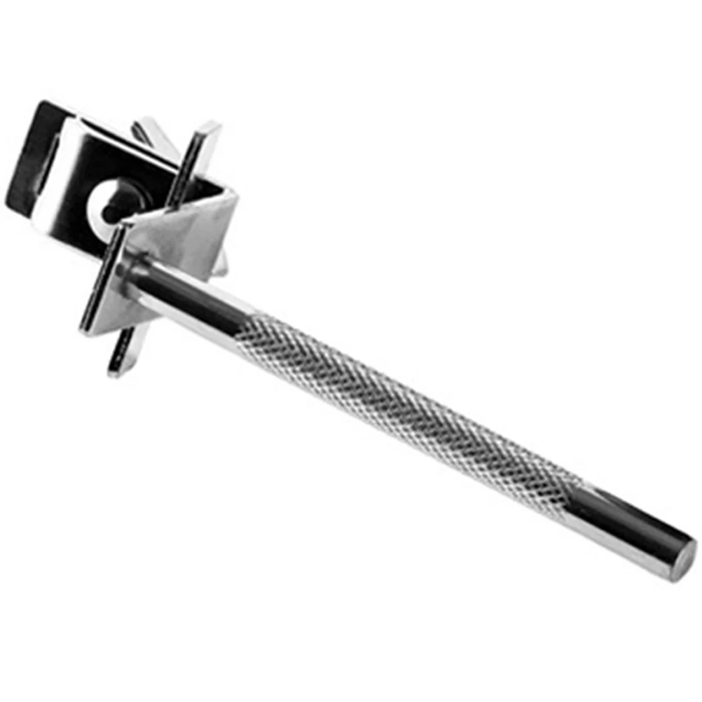 

Ground Drum Cowbell Clip Kit Clamp Hardware Mounting Extension Bracket Set Enthusiast Accessory Bass Metal