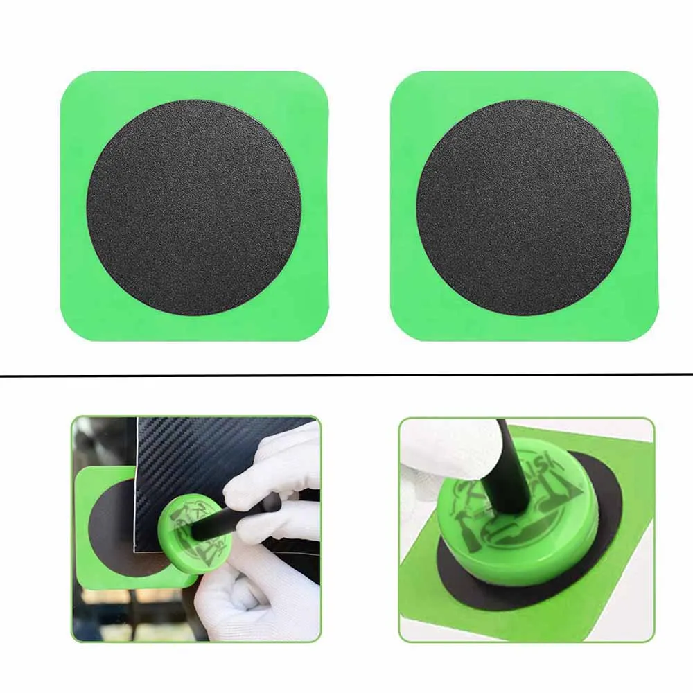 ALIWRAP 2pcs Vinyl Car Wrap Film Metal Silicone Absorptive Patch Sheet For Glass Window Tint Film Fixing Magnet Holder Aid Tool