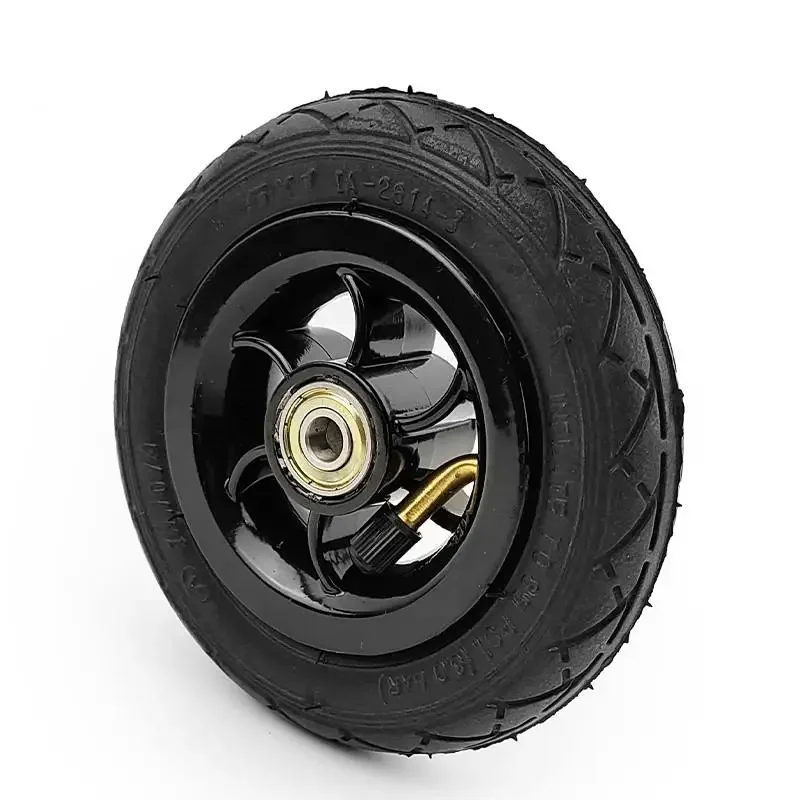 1pcs-5 Inch Electric Trolley Inflatable Wheel/metal Wheel Hub With Inner Tube/trolley Inflatable Wheel