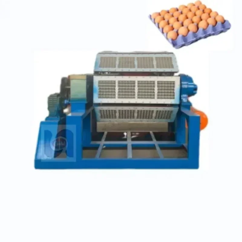 Automatic High Speed 30-hole Paper Egg Tray Making Machine Production Line Egg Box Pulp Forming Machine Price