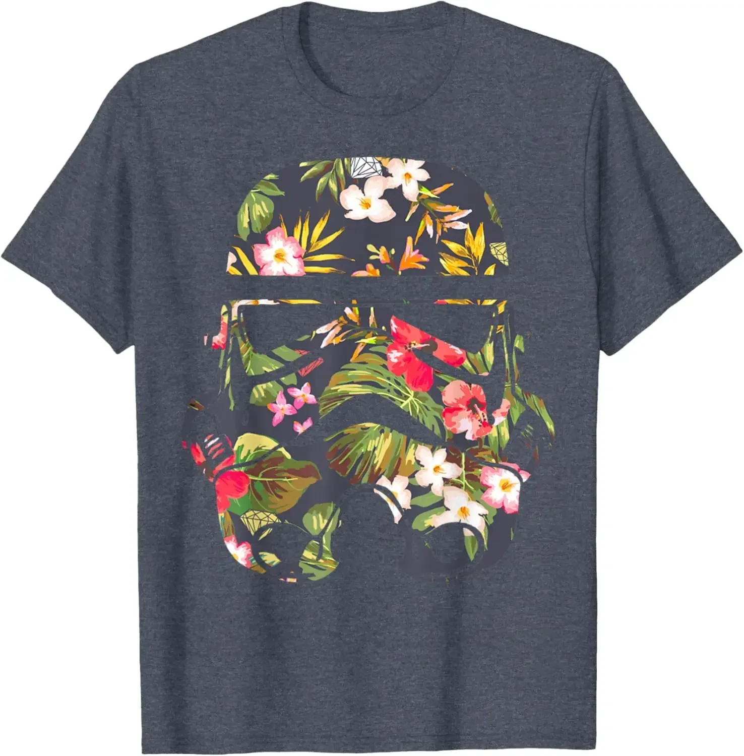 MINISO  Wars Tropical Stormtrooper Floral Print Disney+ T-Shirt