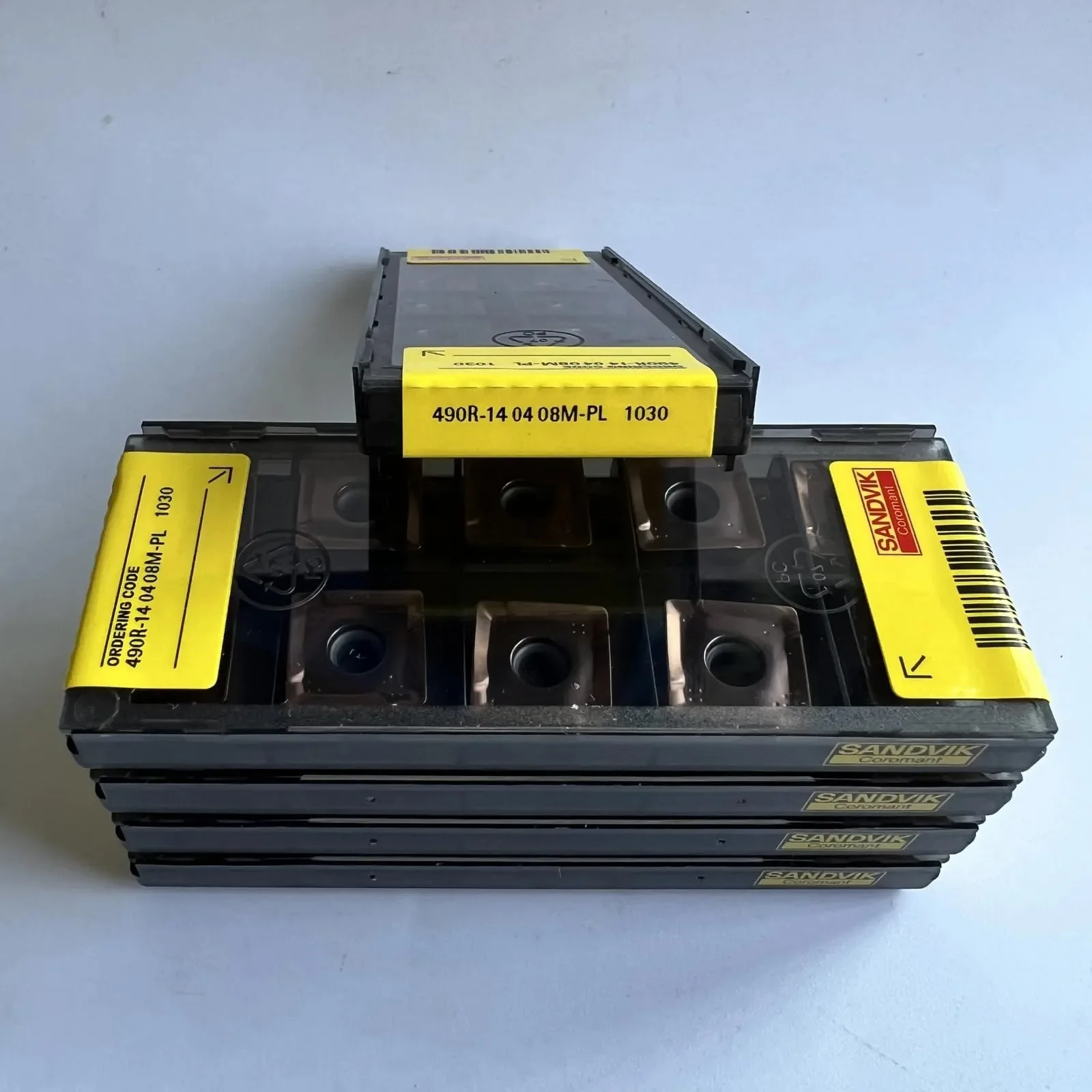 

Original SANDVIK / 490R-140408M-PL 1030 / Hard alloy CNC Blade 10 Pcs