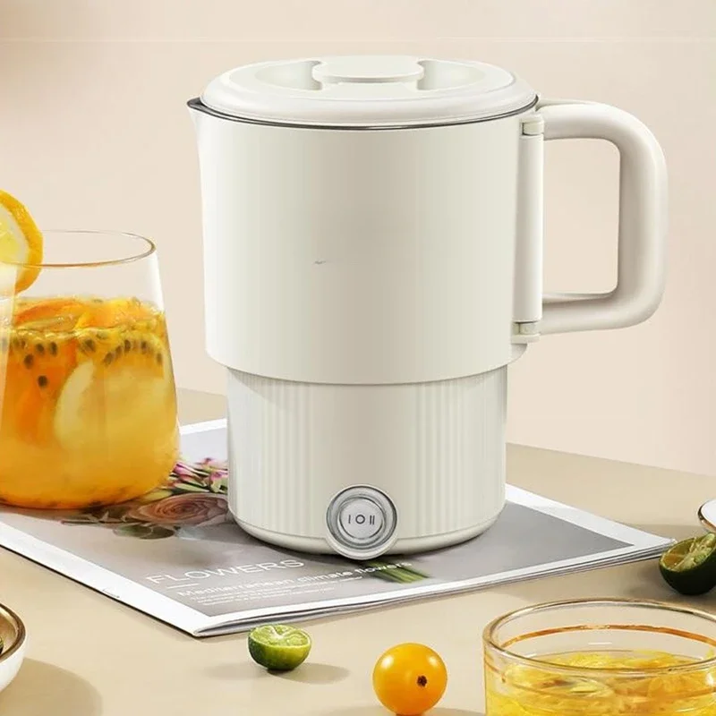 

For Stainless Steel Folding Kettle Small Dormitory Travel Travel Kettle Portable Electric Kettle