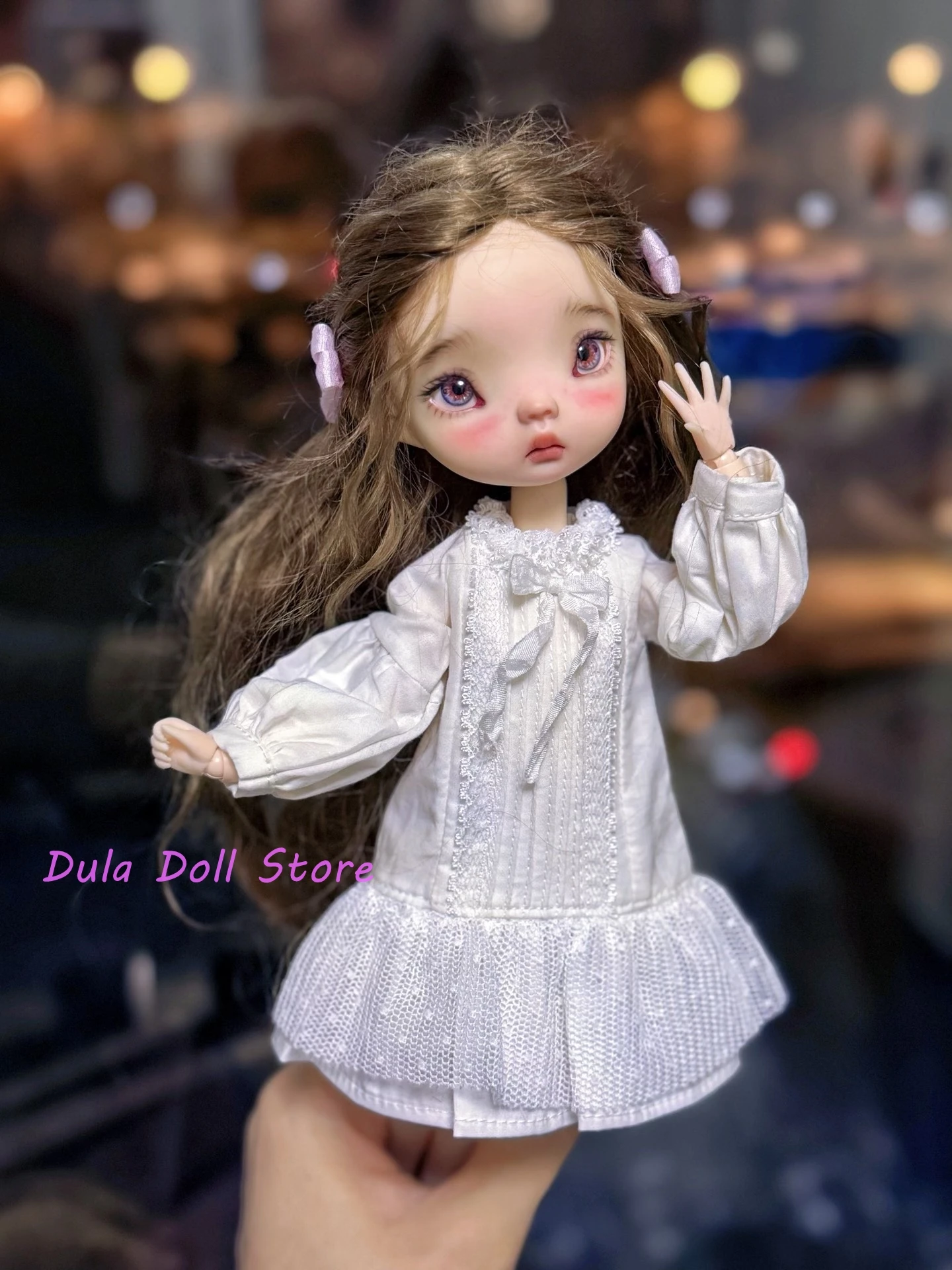 

Одежда для кукол Dula Doll: белая кружевная юбка для кукол Blythe, Landoudou, Landazz, ob24, ob22, Licca 1/6.