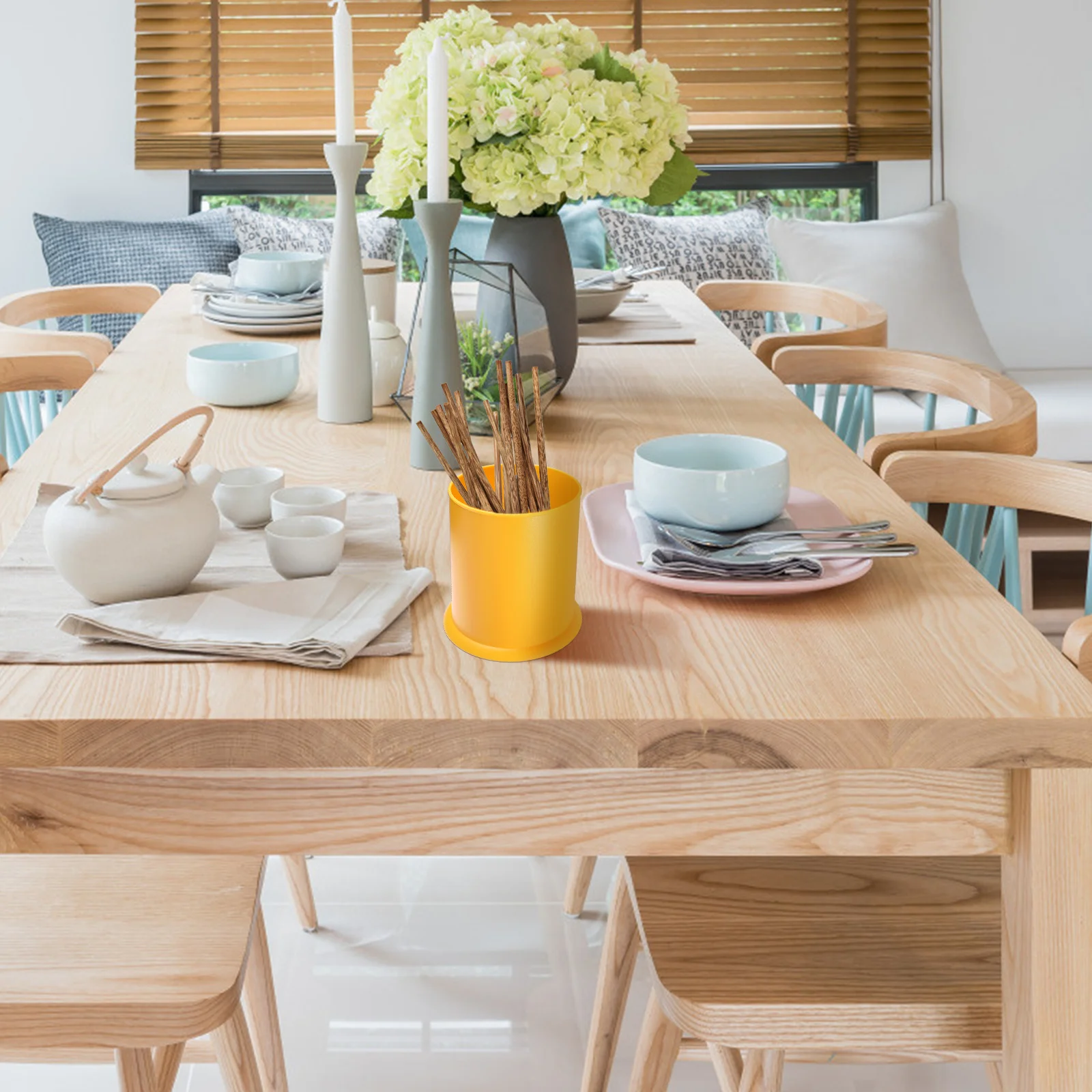 

1Pcs Kitchen Chopstick Storage Box Draining Rack Holder Ventilated Organizer Countertop Shelf for Chopstick Fork Spoon