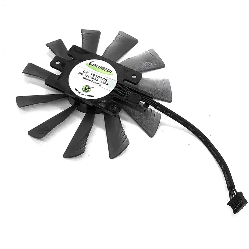 Ventilador Original para Tarjeta Gráfica INNO3D GeForce GTX1660 SUPER RTX2060, Ventilador GPU de 4 Pines y 95 mm para GeForce GTX1660 SUPER RTX2060S