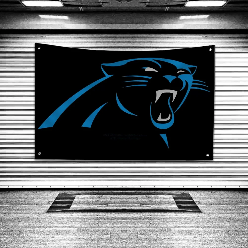 Hanging Flags Garden Flag Banner Small Hand-held Flag Room Decoration Fc Wall Decor Carolinas Panthers Deco Garage Outdoor Funny