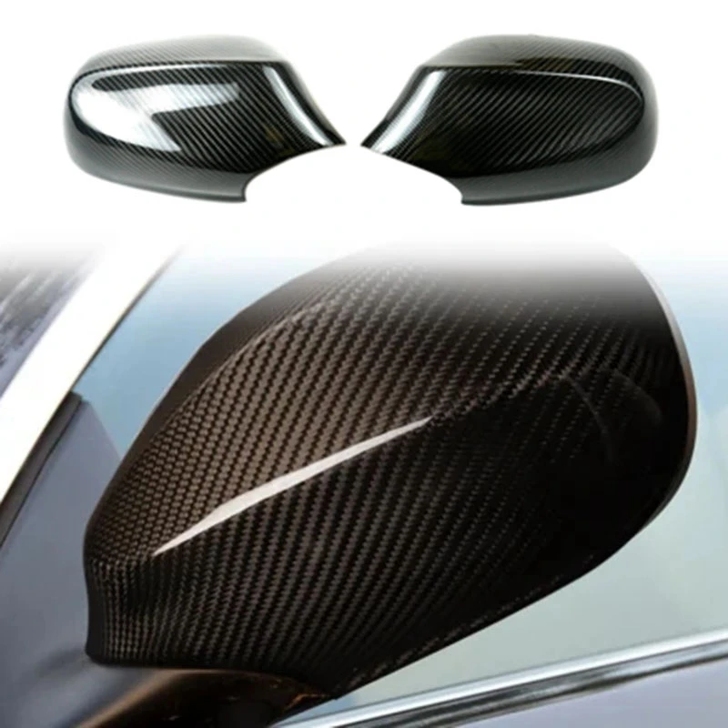 

Carbon Fiber For BMW- 1 Series E82 E87 2010 2011 2012 Side Wing Rearview Mirror Cover Cap Car Accessories