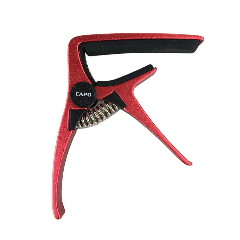 Akoestische Klassieke Elektrische Gitaar Onderdelen-horquilla de afinación universal Gitaar Capo Abs + Metal, cambio rápido, Voor de llave de abrazadera