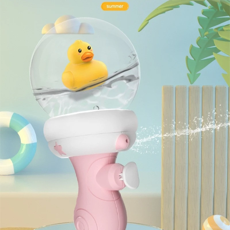 

Water Gun Light Cartoon Spray Machine Bath Splashing Toys for Boys Kids Summer Outdoor Swimming Party Toy Children's Day Gifts