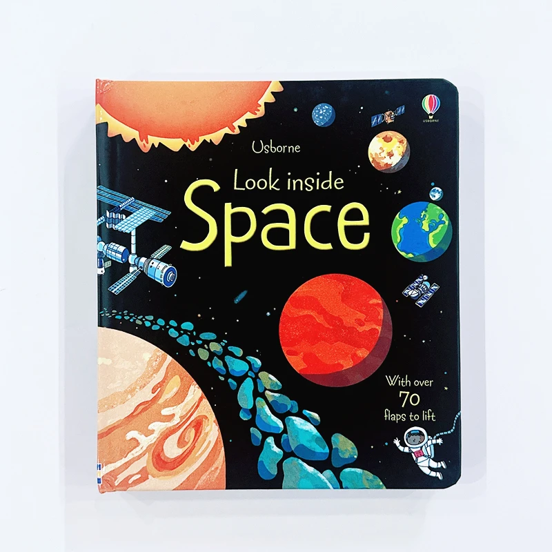 

Usborne Peep Inside The Garden English Learning Flap Picture Book Educational 3D Flap Picture Books Children Reading Book