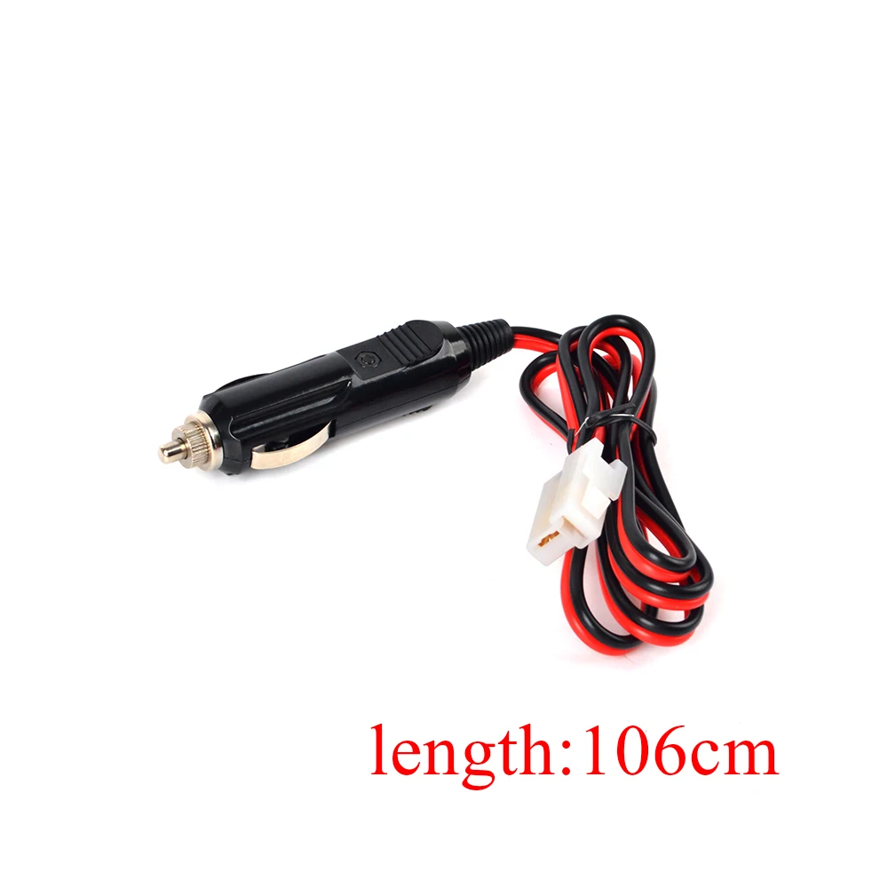 Mobile Radio Cigarette Lighter Car Charger 12V DC Power Cord Cable for Kenwood Icom Yaesu FT-7800R Mobile Radio Transceiver