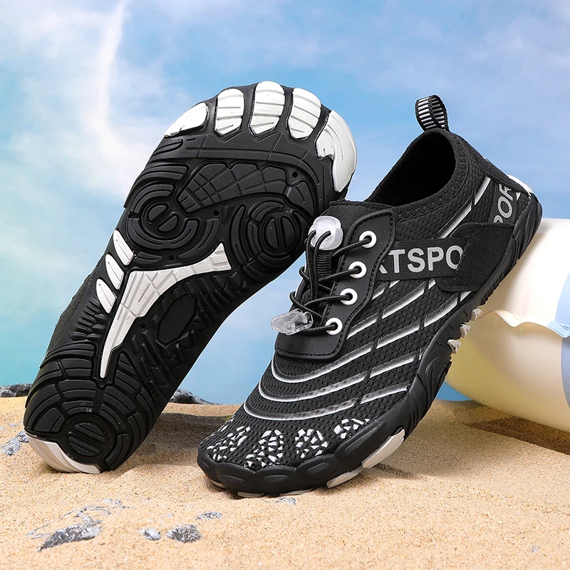 

New 2025 Water Shoes, Men's and Women's Swimming Sports Shoes, Barefoot Beach Sandals, Quick Drying Sea Diving Gym Water Shoes