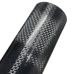 Premium PET Aircraft Pattern Carbon Fiber Vinyl Wrap Film Self Adhesive Decal Car Wrapping Foil