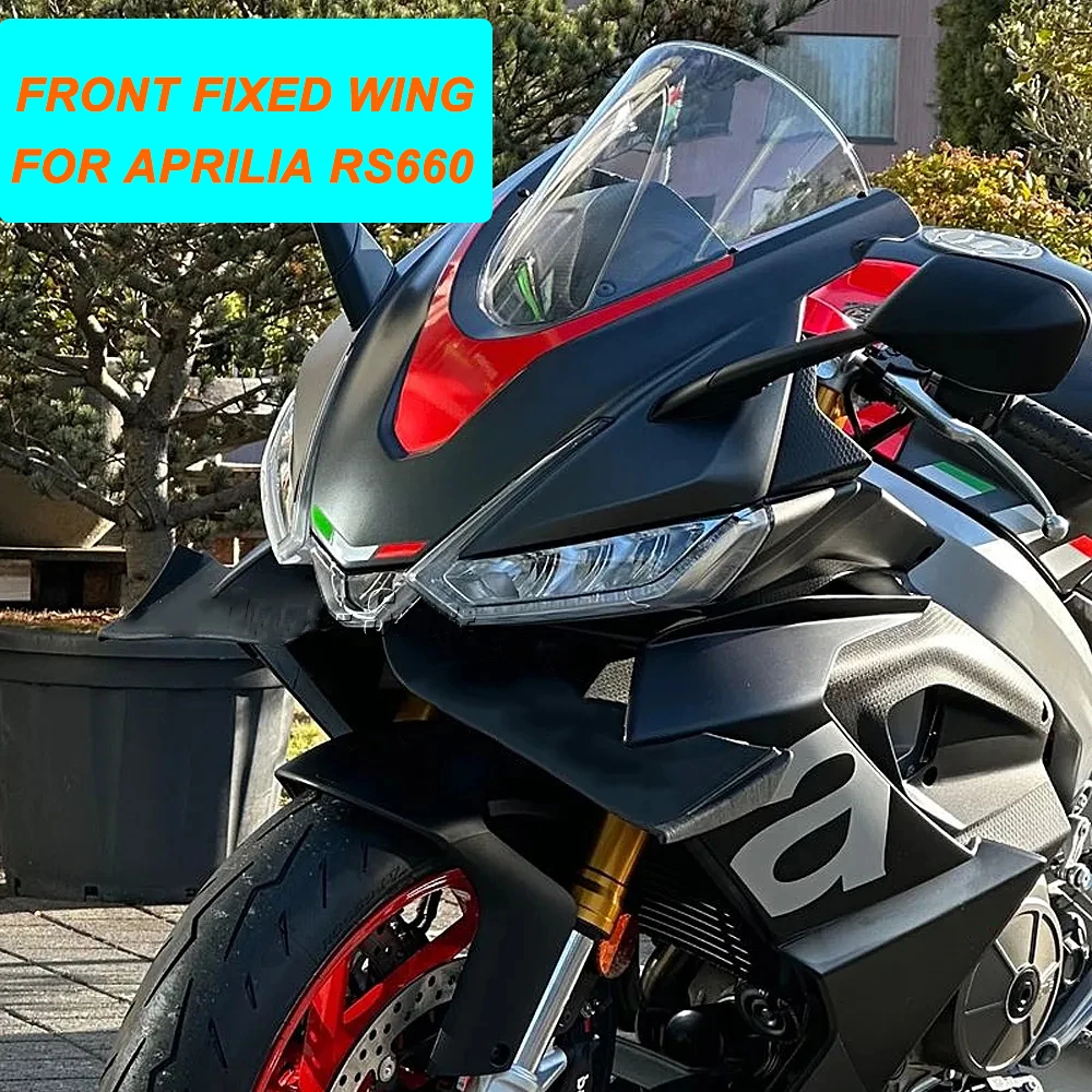 

For Aprilia RS660 RS 660 rs660 New Motorcycles Accessories Carbon fiber Fairing Winglet Aerodynamic Wing Kit Spoilers