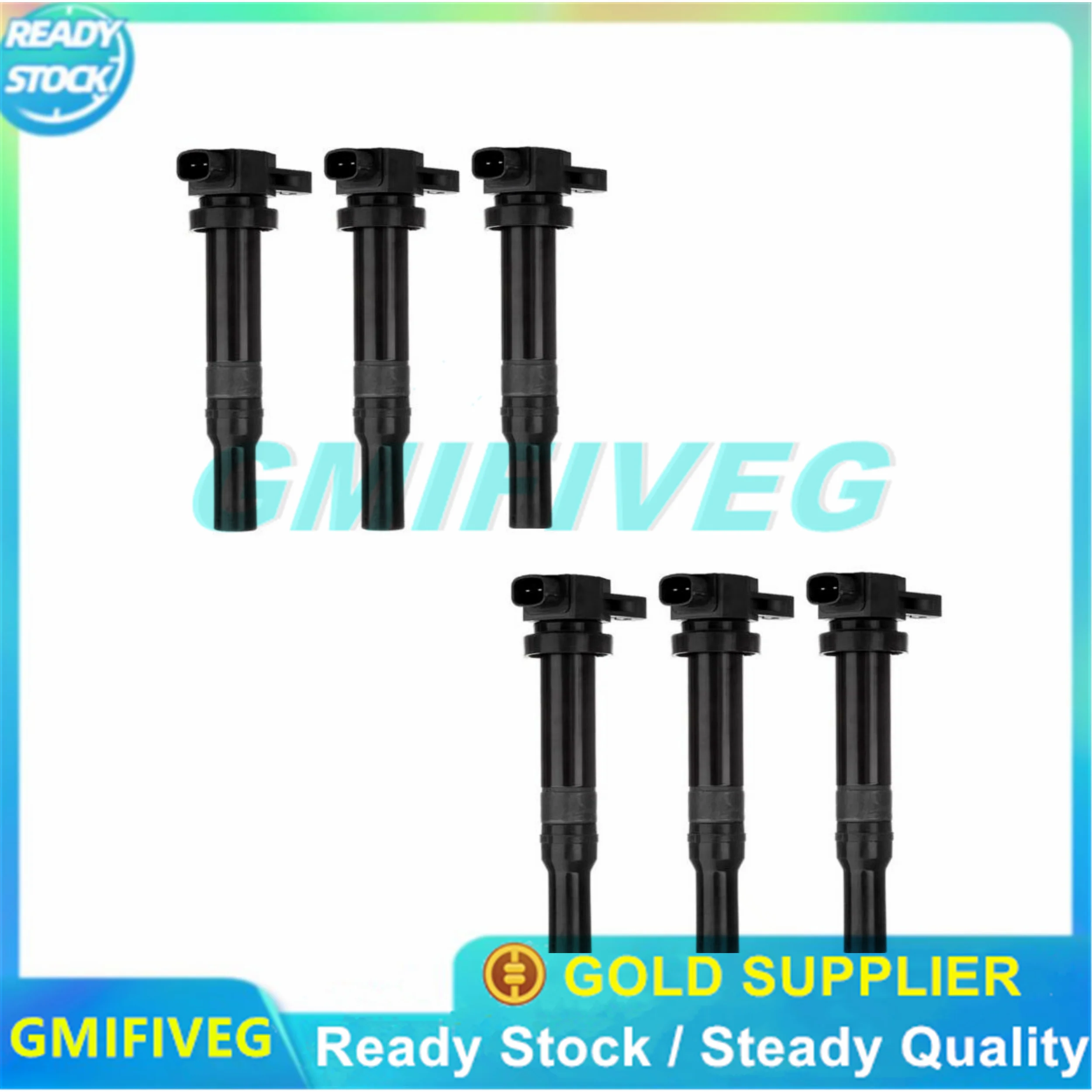 

4/6Pcs 27301-3E400 273013E400 New Ignition Coil For HYUNDAI SANTA FE 2.7 2000-2012 GRANDEUR KIA CARNIVAL 2006-2015 MAGENTIS