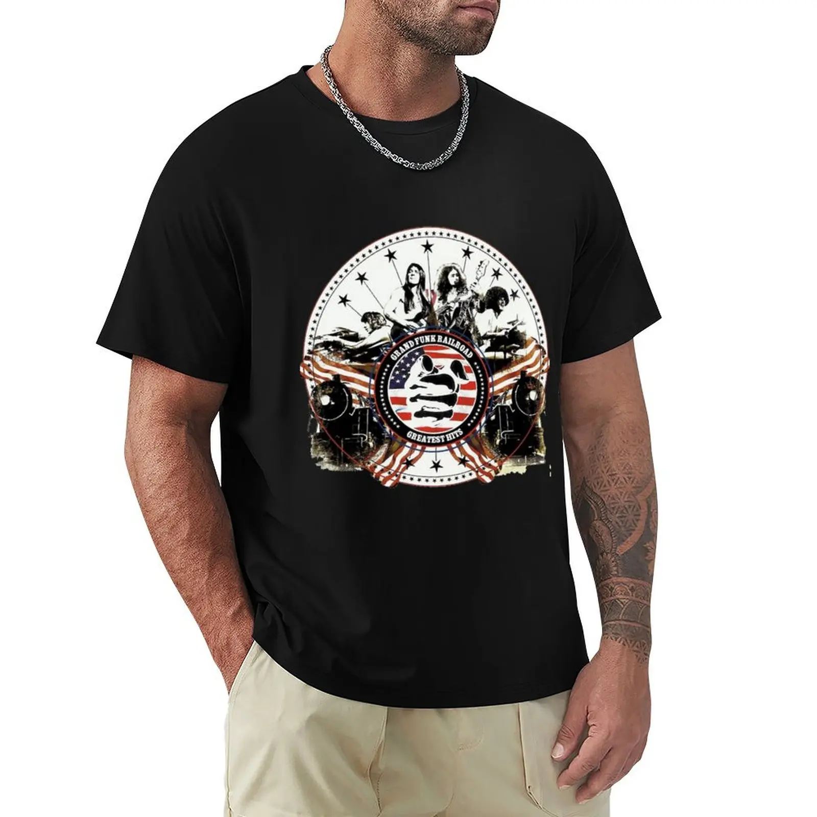 

Grand Funk Railroad T-Shirt custom t-shirts Blouse t shirts for men cotton