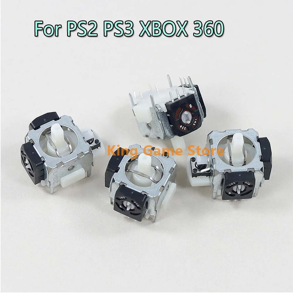 100 قطعة ل PS2 PS2 PS3 XBOX 360 أسود وأخضر 3D عصا تحكم ثلاثية الأبعاد عالمية 3 دبوس عصا الإبهام التناظرية هزاز ل Xbox 360 مصنوعة في الصين