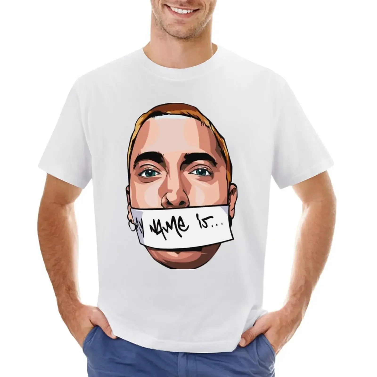 

EMINEM TUTT T-shirt animal prinfor boys funnys designer t shirt men