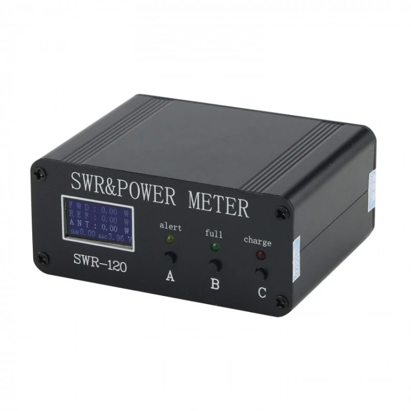 1.8MHz-50MHz Shortwave  Power Meter FM-AM-SSB with OLED Display