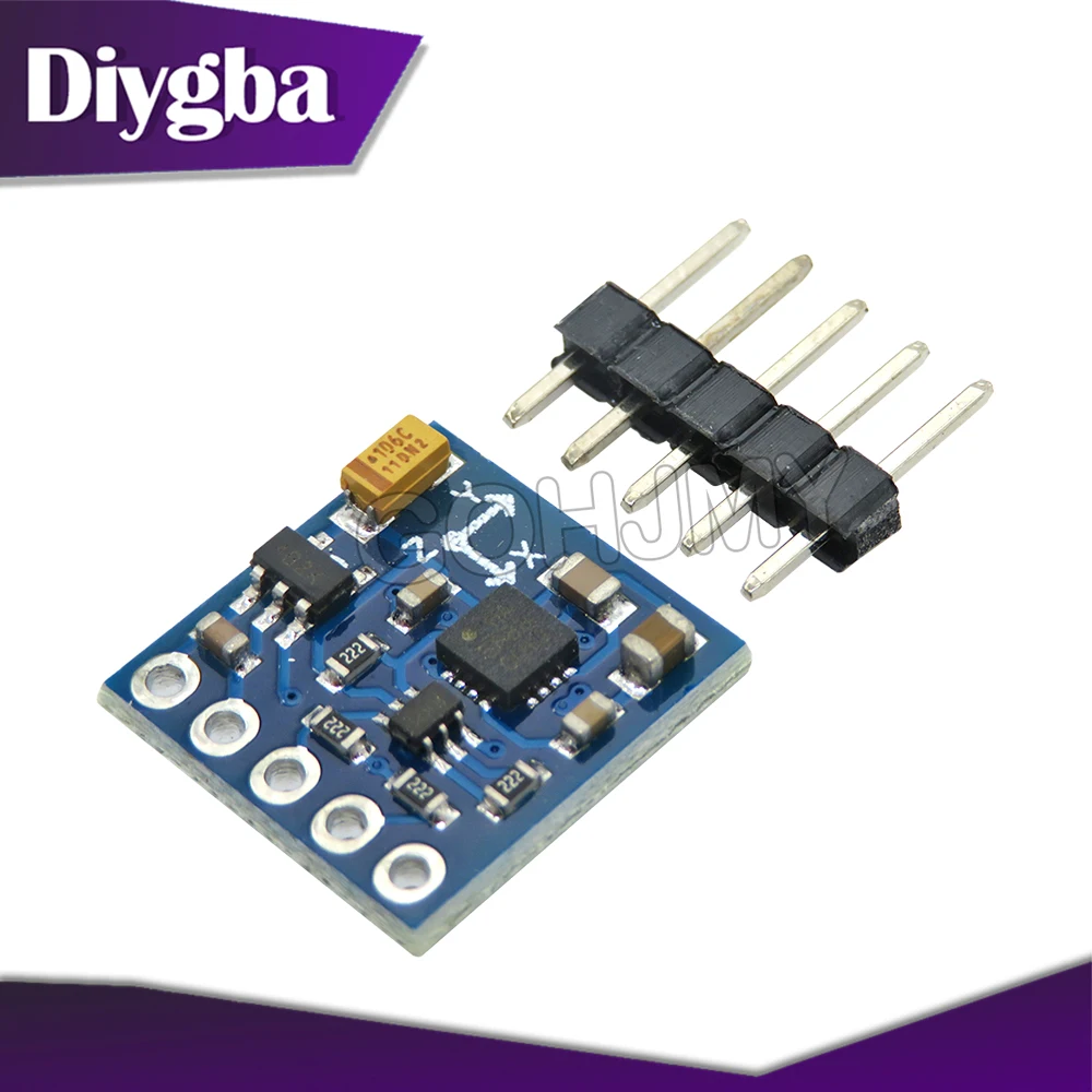 GY-271-Módulo de brújula electrónica QMC5883L, Sensor de campo magnético de tres ejes