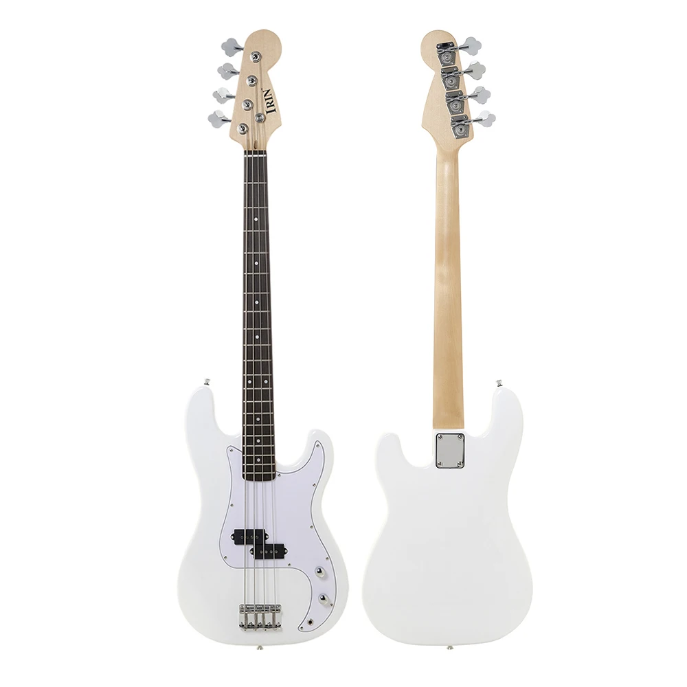 Professional 4 Strings/5 Strings Bass Guitar Maple Body Electric Bass Guitar Stringed Musical Instrument With Connection Cable